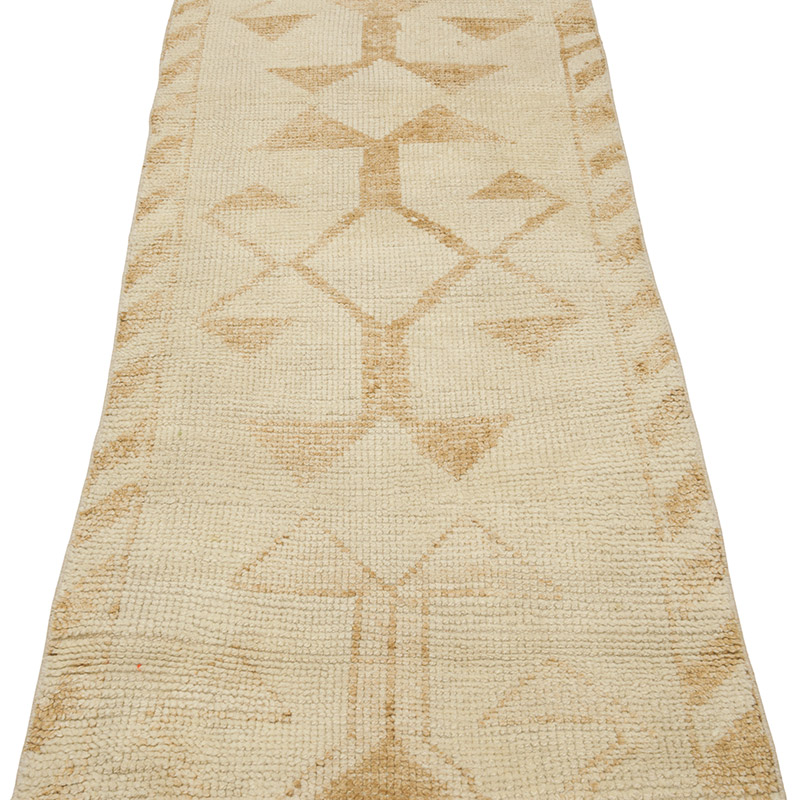 Vintage Tribal Runner Rug - 2' 9" x 11' 11" (33" x 143") - K0086753