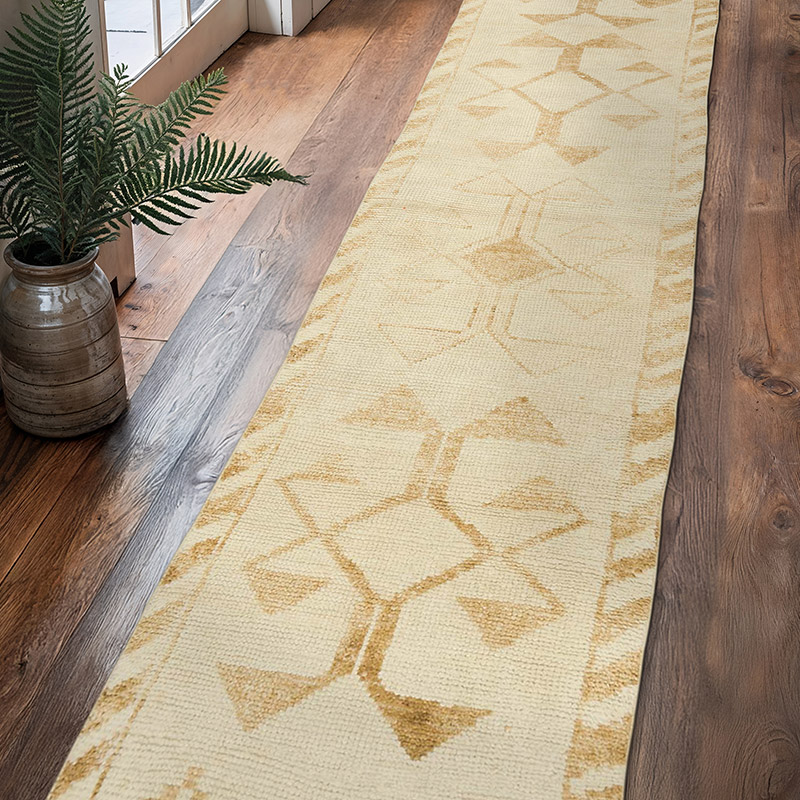 Vintage Tribal Runner Rug - 2' 9" x 11' 11" (33" x 143") - K0086753