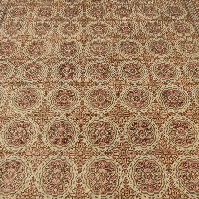 Vintage Turkish Hand-Knotted Rug - 6' 5" x 9' 4" (77" x 112") - K0086754