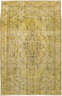 Boyali El Dokuma Vintage Hali - 182 cm x 283 cm