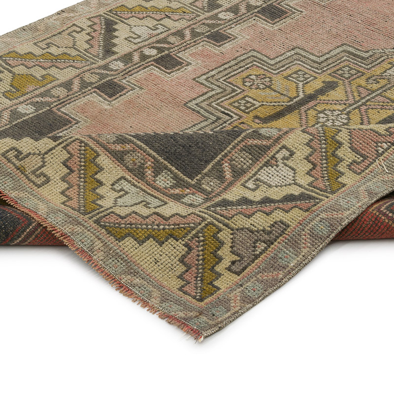 Vintage Turkish Hand-Knotted Rug - 3' 9" x 6' 11" (45" x 83") - K0086756