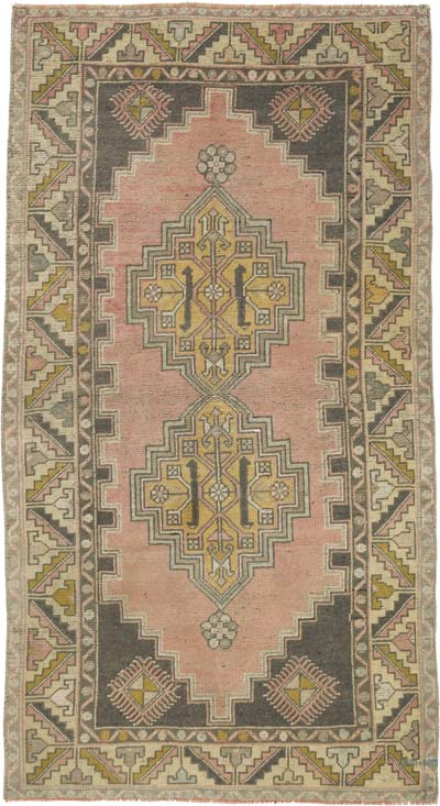 Alfombra Vintage Turca Anudada a Mano