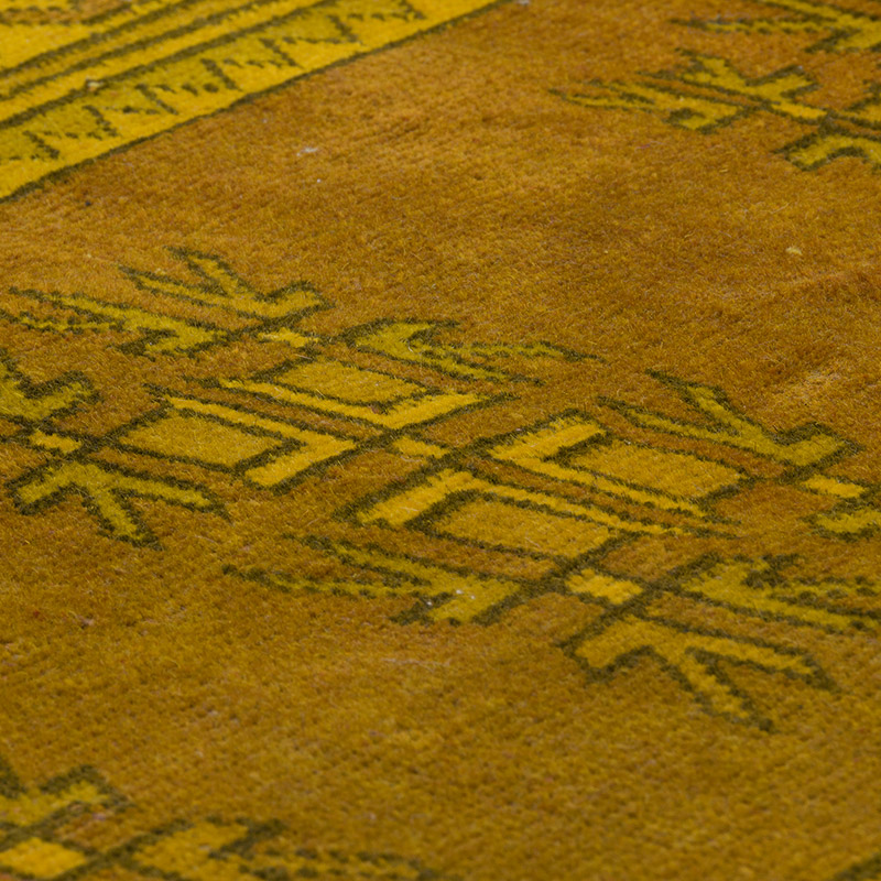 Alfombra Turca Vintage Sobre-teñida - K0086759