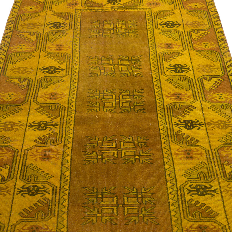 Alfombra Turca Vintage Sobre-teñida - K0086759