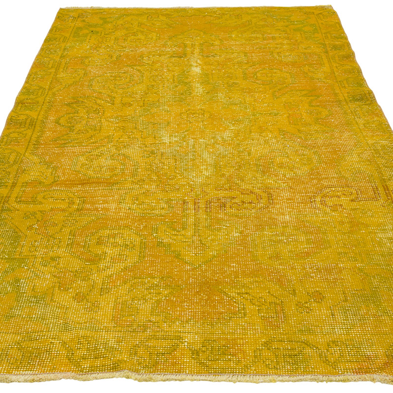 Alfombra Turca Vintage Sobre-teñida - K0086761
