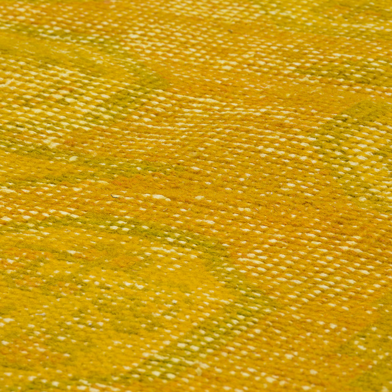 Alfombra Turca Vintage Sobre-teñida - K0086761