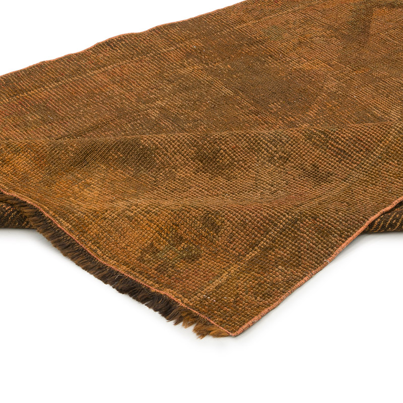 Alfombra Turca Vintage Sobre-teñida - K0086762