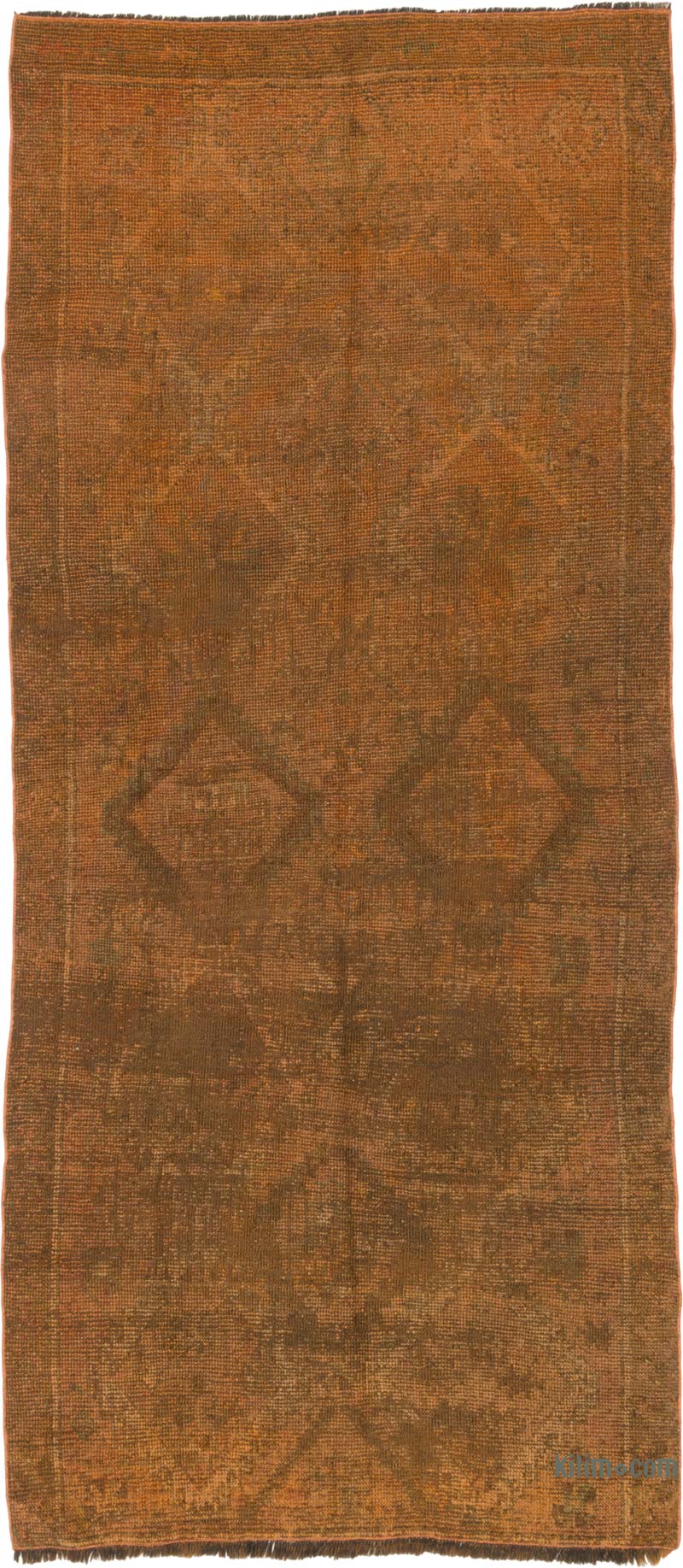Alfombra Turca Vintage Sobre-teñida - K0086762