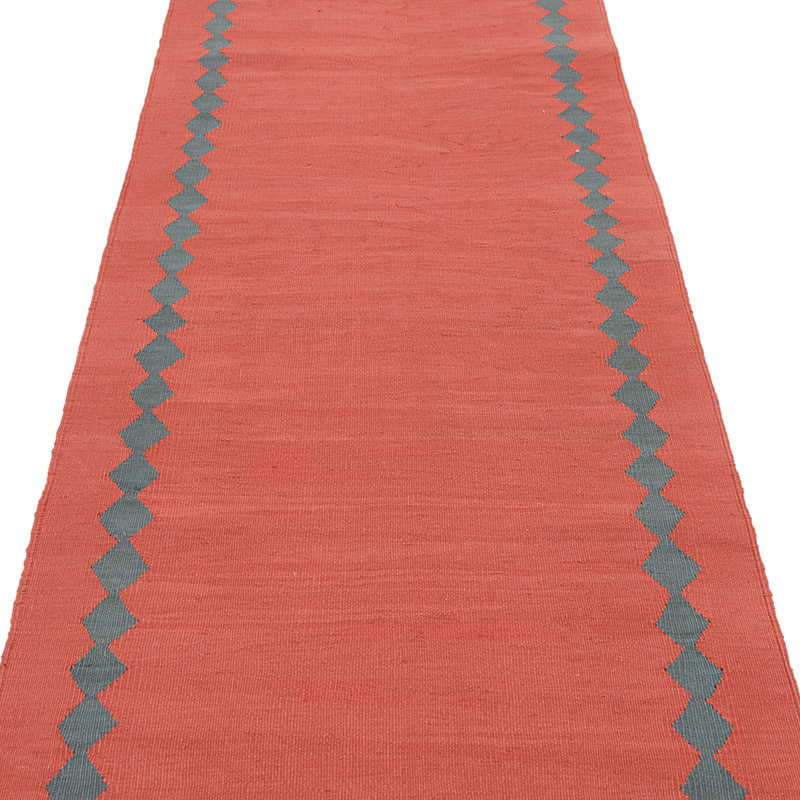 Yeni Kök Boya El Dokuma Yolluk Kilim - 82 cm x 854 cm - K0086766
