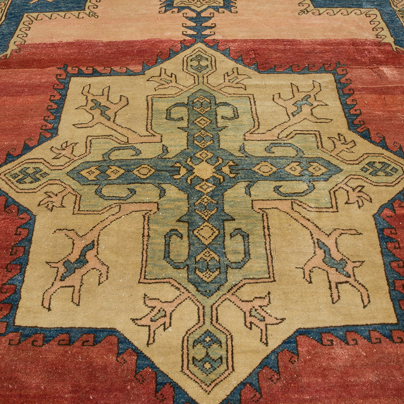 Vintage Turkish Hand-Knotted Rug - 8' 7" x 12' 2" (103" x 146") - K0086767
