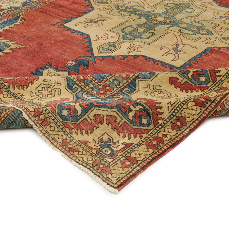 Vintage Turkish Hand-Knotted Rug - 8' 7" x 12' 2" (103" x 146") - K0086767