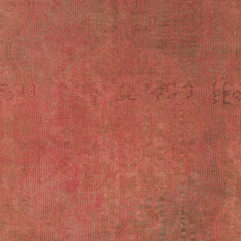 Over-dyed Vintage Hand-Knotted Turkish Rug - 6'  x 9' 3" (72" x 111") - K0086775