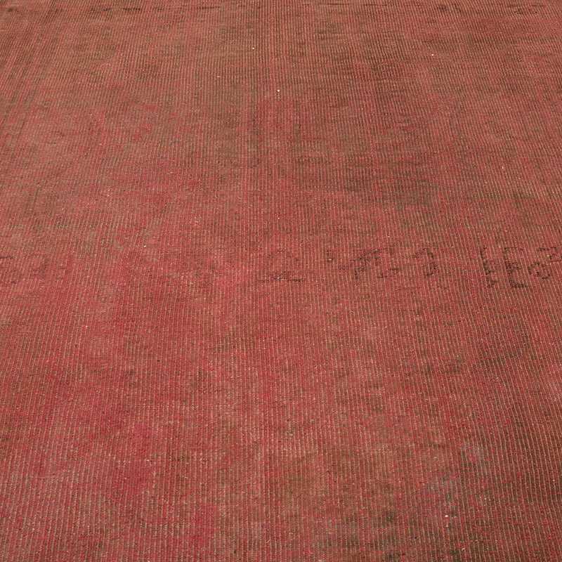 Over-dyed Vintage Hand-Knotted Turkish Rug - 6'  x 9' 3" (72" x 111") - K0086775