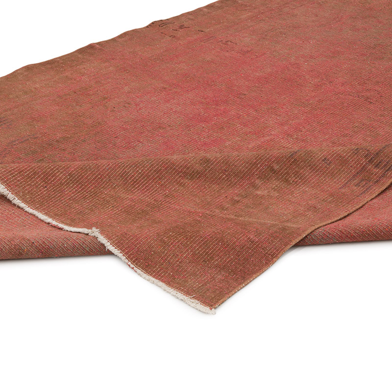 Over-dyed Vintage Hand-Knotted Turkish Rug - 6'  x 9' 3" (72" x 111") - K0086775