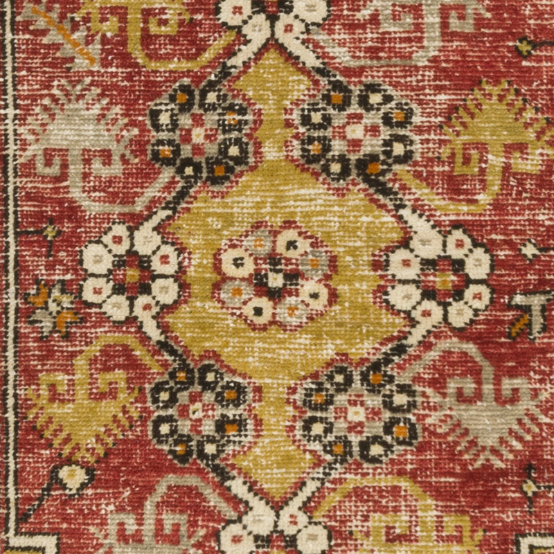 Vintage Turkish Hand-Knotted Rug - 2' 8" x 4' 7" (32" x 55") - K0086778