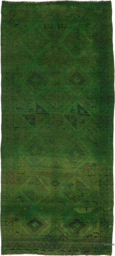 Boyali El Dokuma Vintage Hali - 145 cm x 325 cm