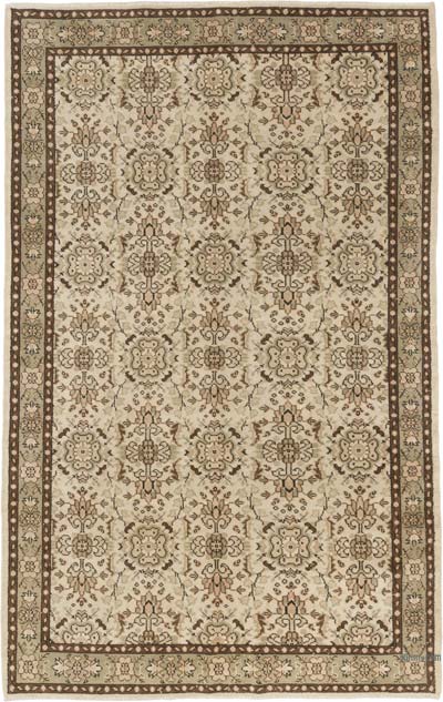 Alfombra Vintage Turca Anudada a Mano - 174 cm x 270 cm