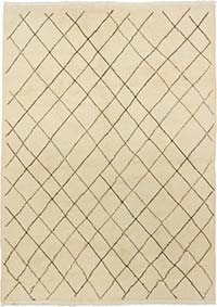 Fas Stili Yeni El Dokuma Tülü - 163 cm x 226 cm