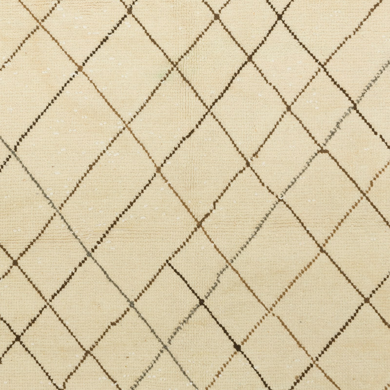 Nuevo  Alfombra 'Tulu' de estilo Marroquí Anudada a Mano - 163 cm x 226 cm - K0086782