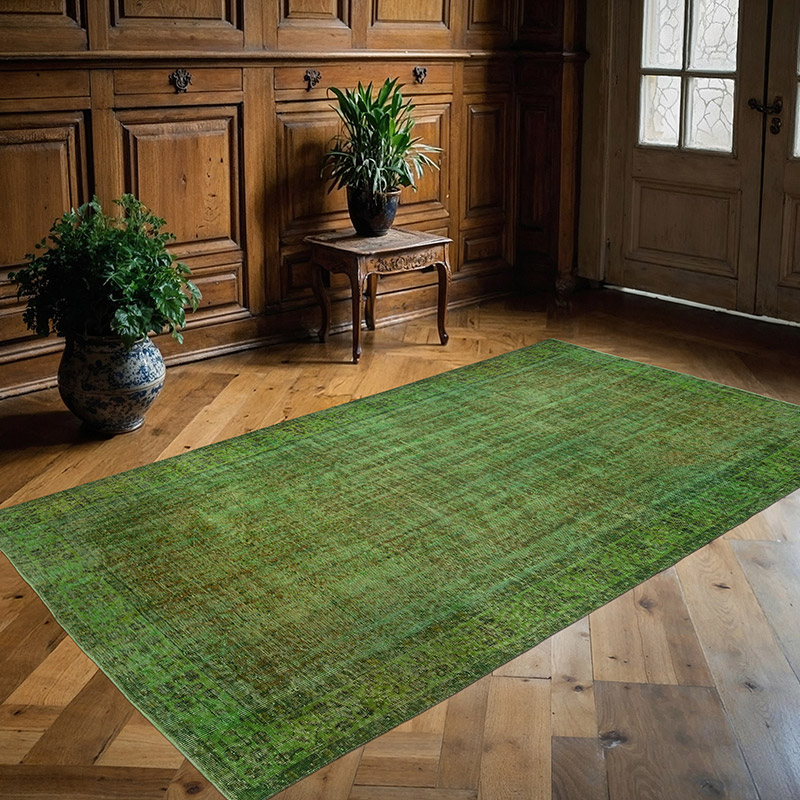 Boyali El Dokuma Vintage Hali - 155 cm x 265 cm - K0086783