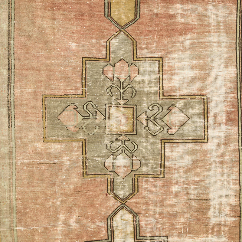 Vintage Turkish Hand-Knotted Rug - 4' 8" x 11' 3" (56" x 135") - K0086784