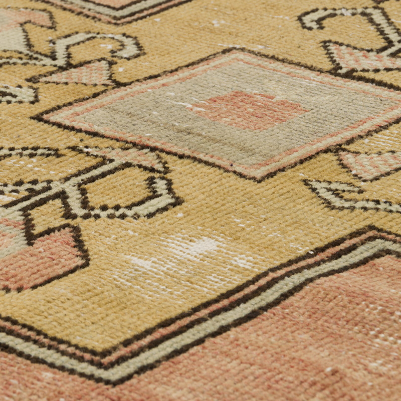 Vintage Turkish Hand-Knotted Rug - 4' 8" x 11' 3" (56" x 135") - K0086784