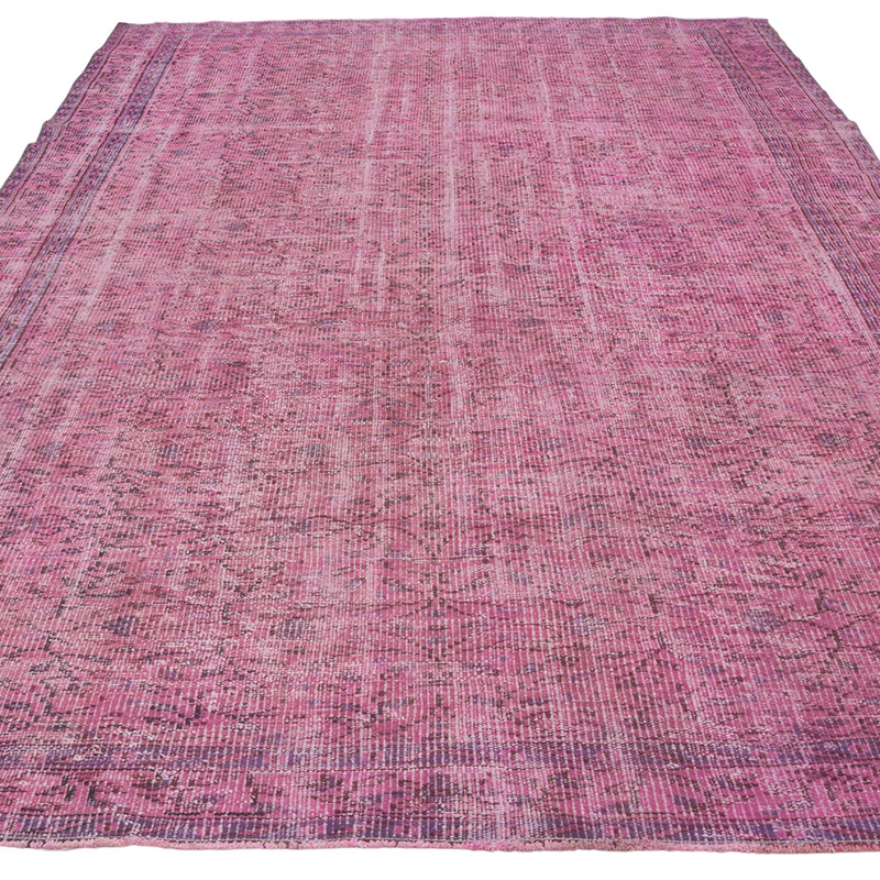 Alfombra Turca Vintage Sobre-teñida - 182 cm x 278 cm - K0086790