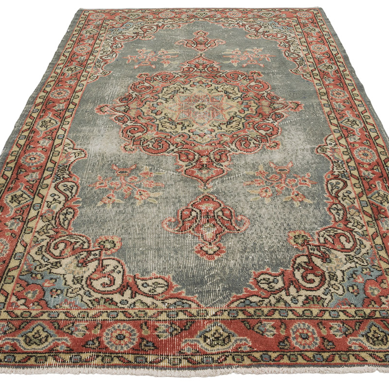 El Dokuma Vintage Hali - 133 cm x 222 cm - K0086792