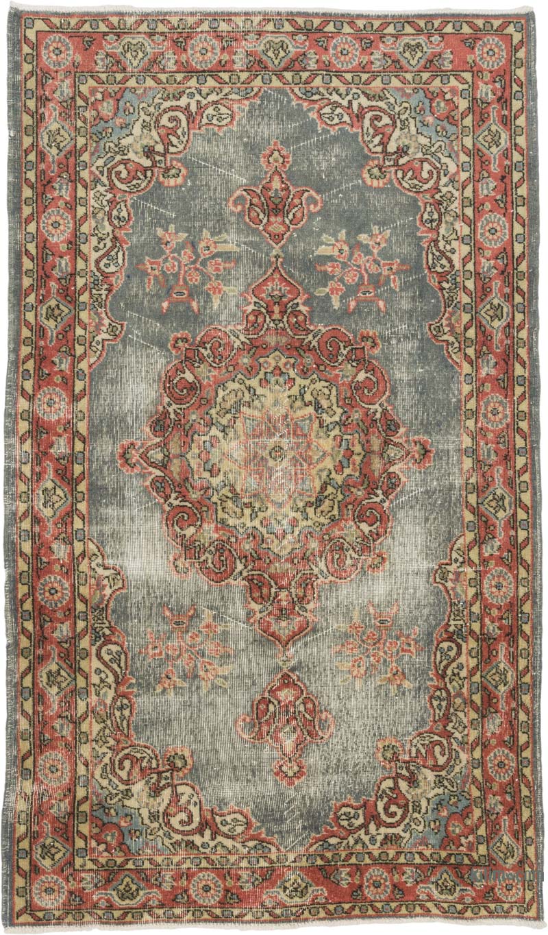 El Dokuma Vintage Hali - 133 cm x 222 cm - K0086792