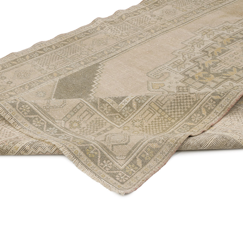 El Dokuma Vintage Hali - 141 cm x 261 cm - K0086794