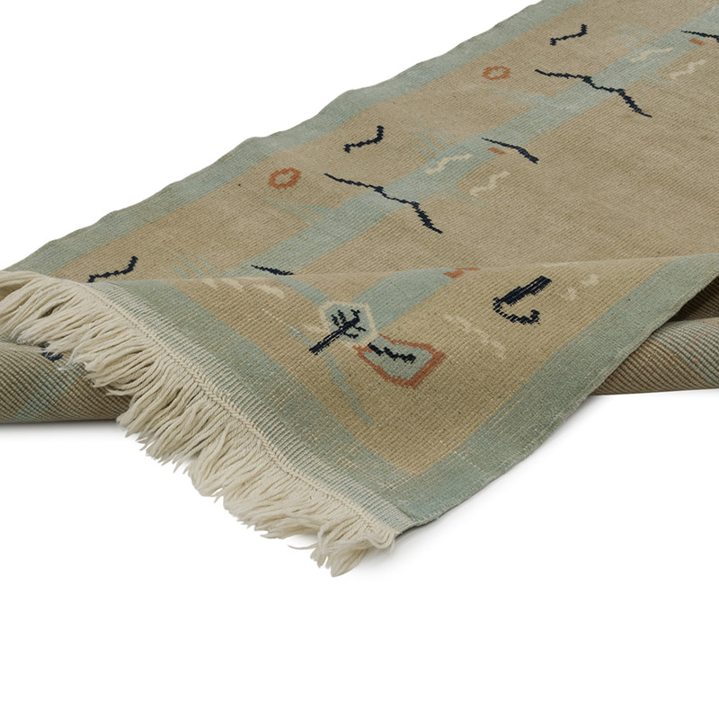 Vintage Turkish Hand-Knotted Runner - 2' 9" x 9' 1" (33" x 109") - K0086795