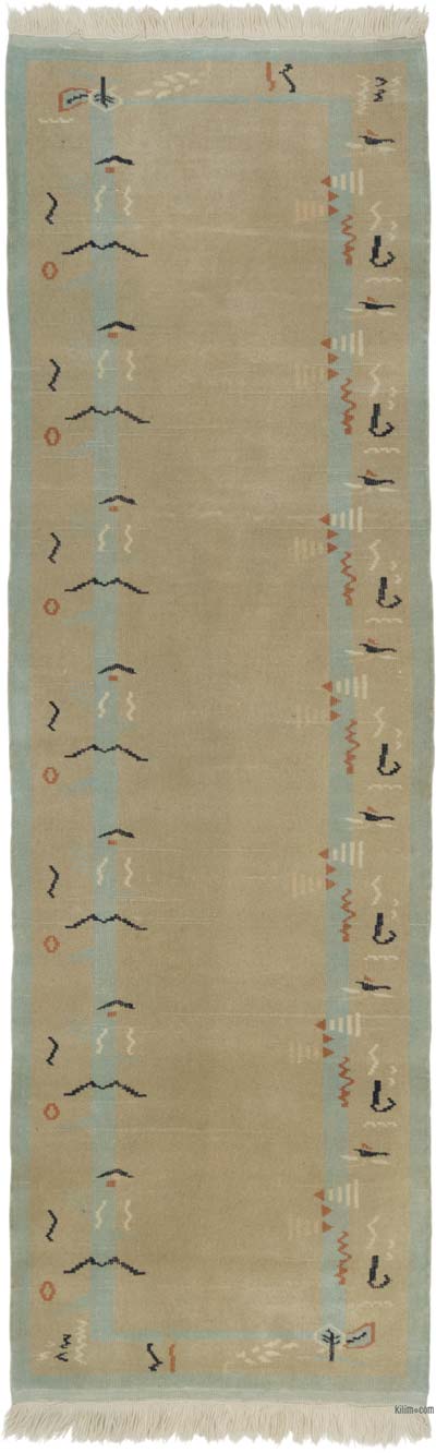 Vintage Anadolu Yolluk - 85 cm x 276 cm