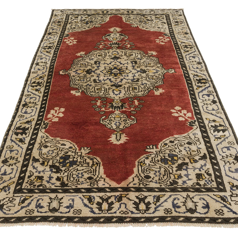 El Dokuma Vintage Hali - 109 cm x 224 cm - K0086796