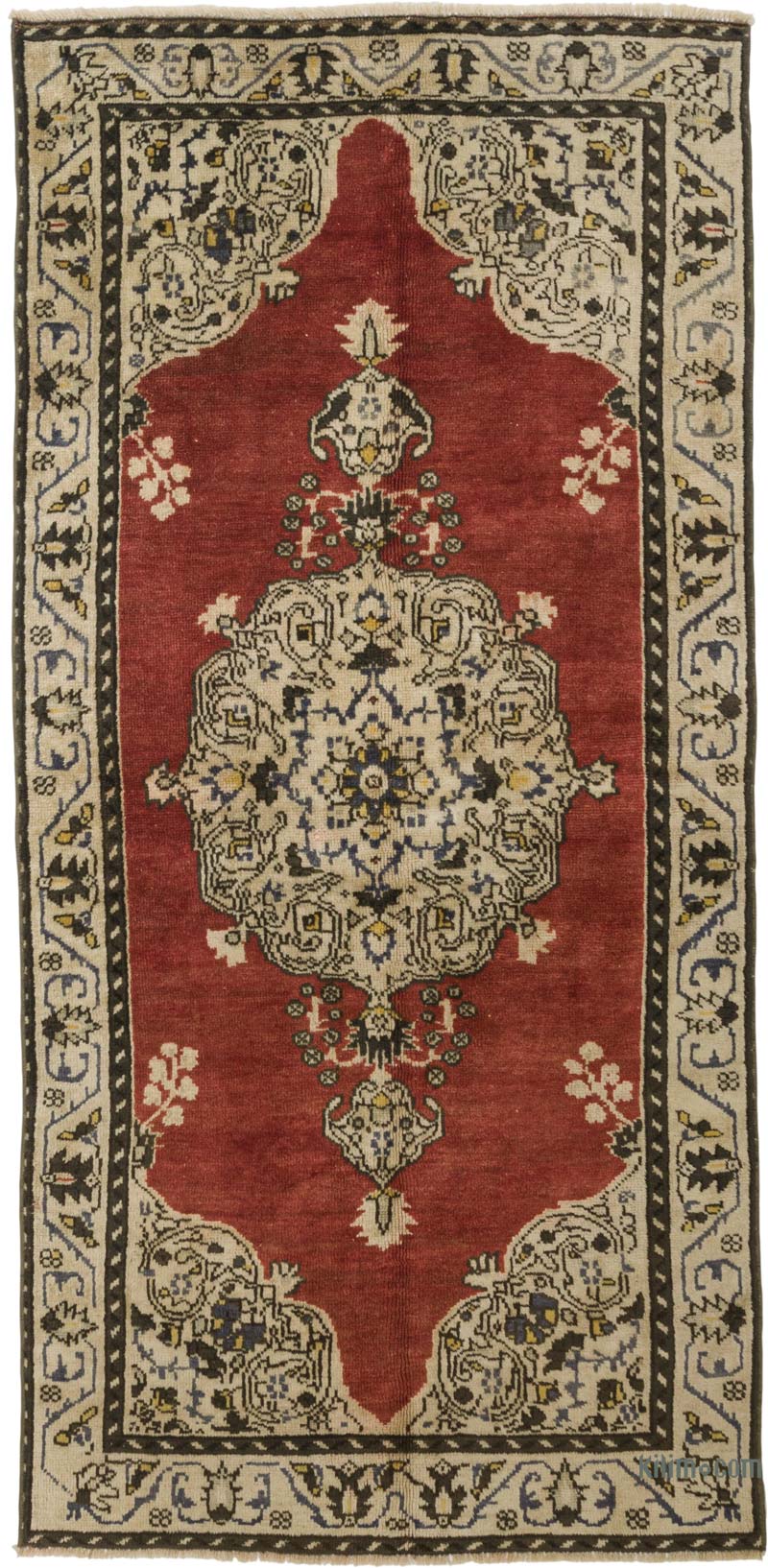 El Dokuma Vintage Hali - 109 cm x 224 cm - K0086796