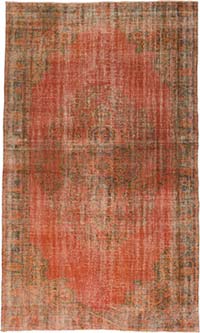 Vintage Turkish Hand-Knotted Rug - 180 cm x 290 cm