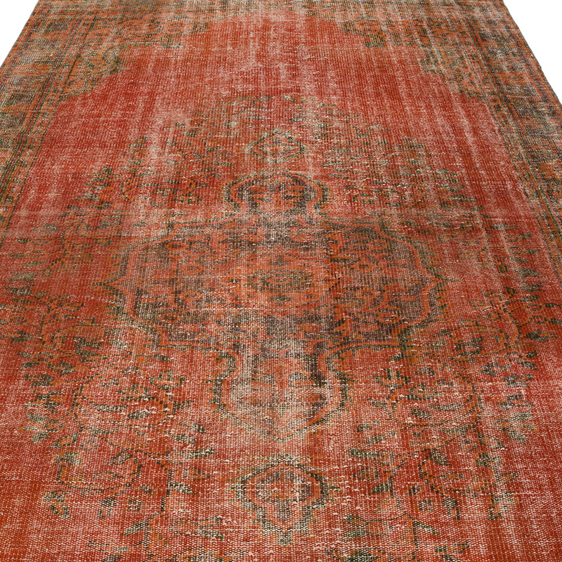 Alfombra Vintage Turca Anudada a Mano - 180 cm x 290 cm - K0086798