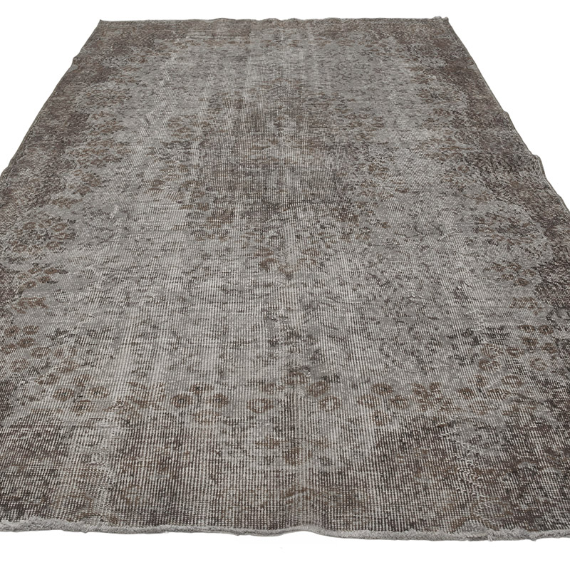 Alfombra Turca Vintage Sobre-teñida - 150 cm x 290 cm - K0086800