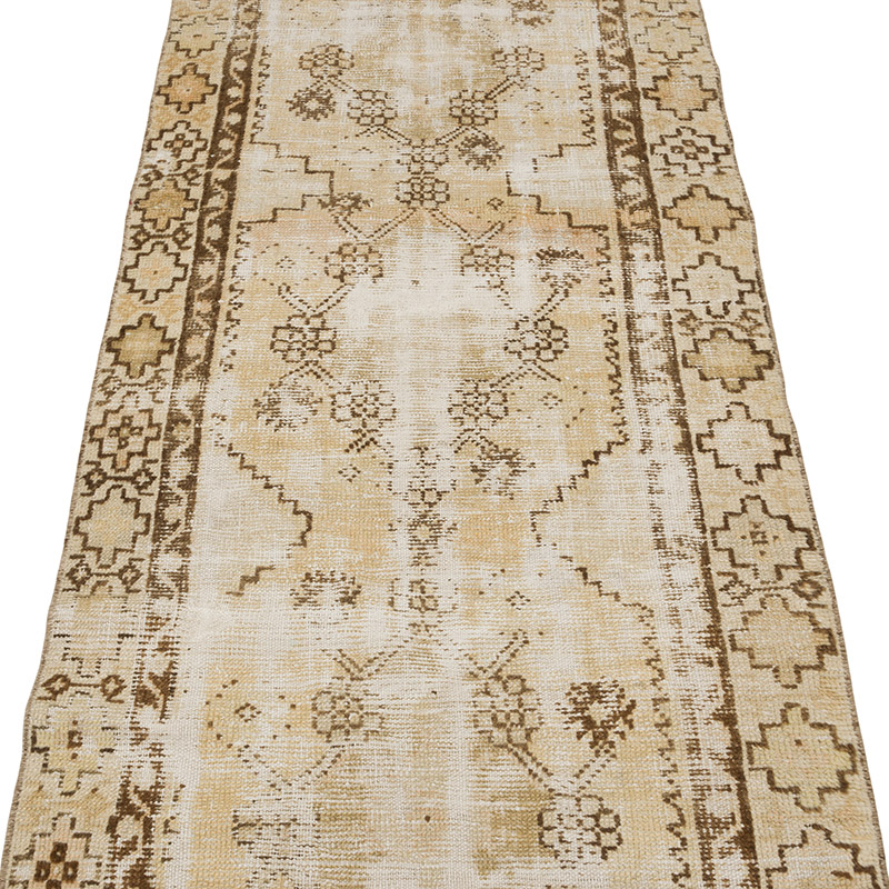 Vintage Turkish Hand-Knotted Runner - 2' 7" x 8' 8" (31" x 104") - K0086802