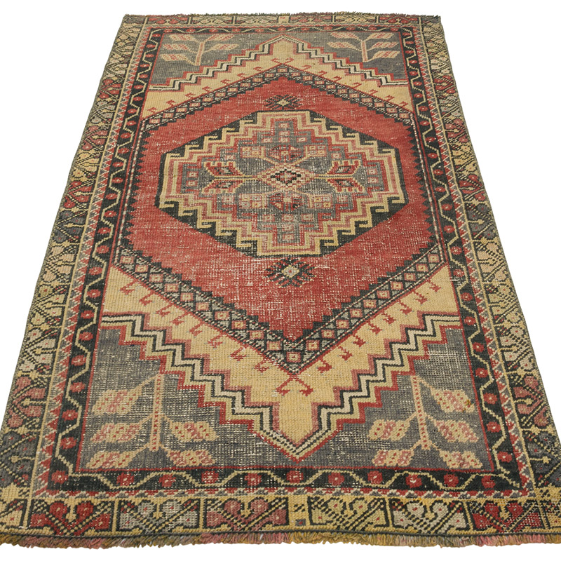 El Dokuma Vintage Hali - 86 cm x 167 cm - K0086806