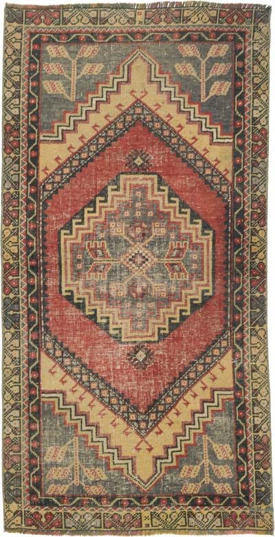 El Dokuma Vintage Hali - 86 cm x 167 cm