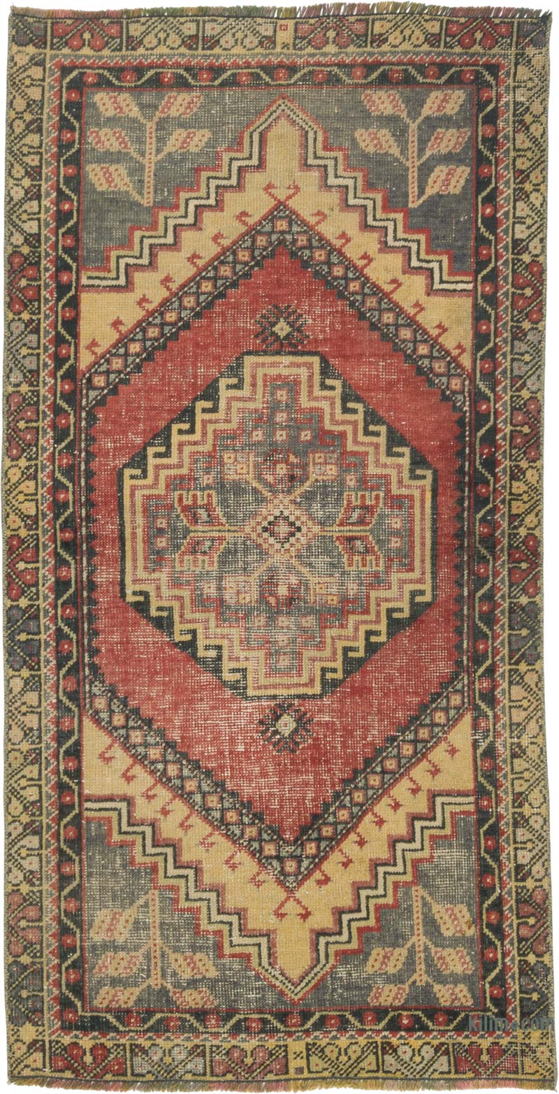 El Dokuma Vintage Hali - 86 cm x 167 cm - K0086806