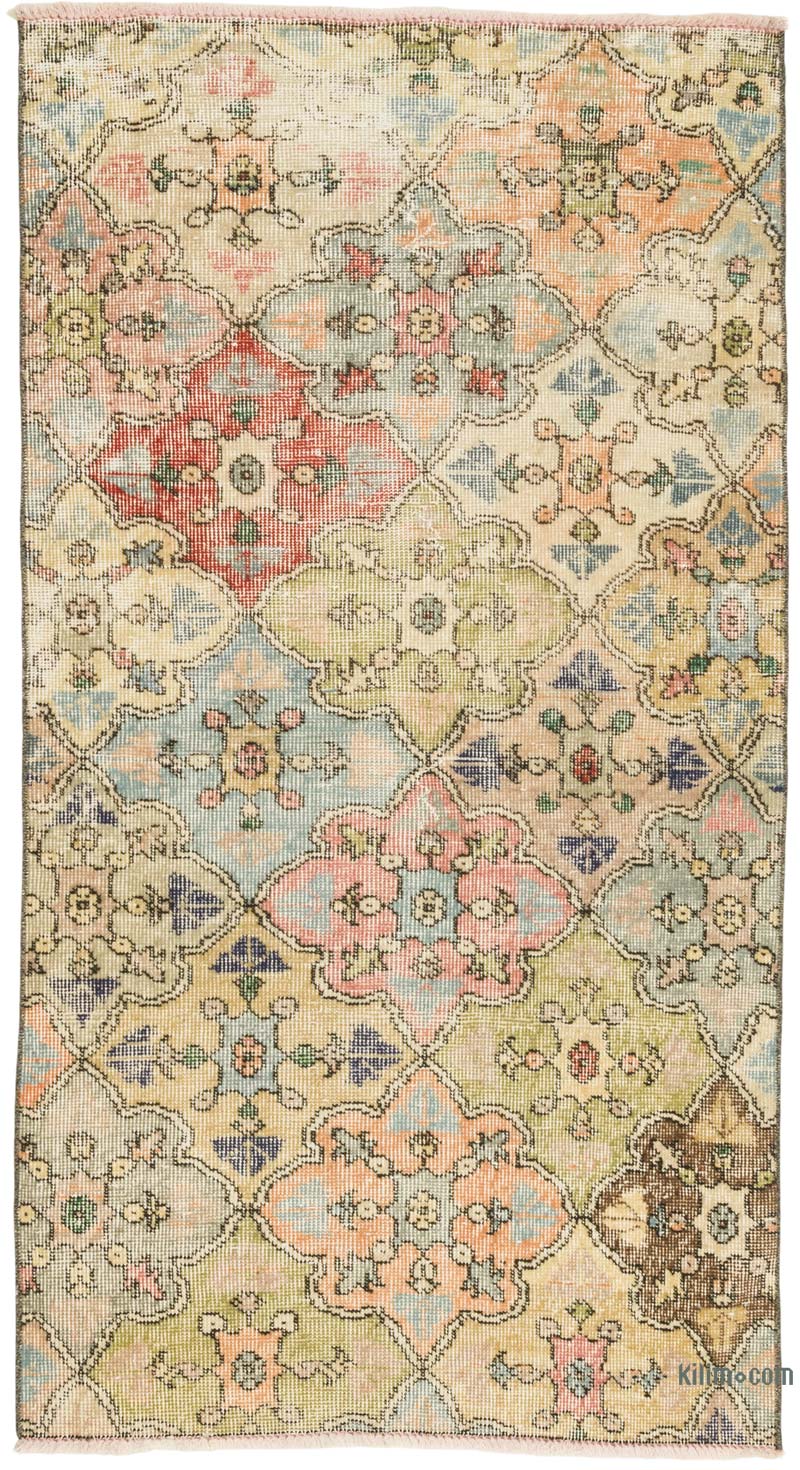 El Dokuma Vintage Hali - 96 cm x 177 cm - K0086807