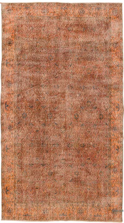 Boyali El Dokuma Vintage Hali - 140 cm x 252 cm