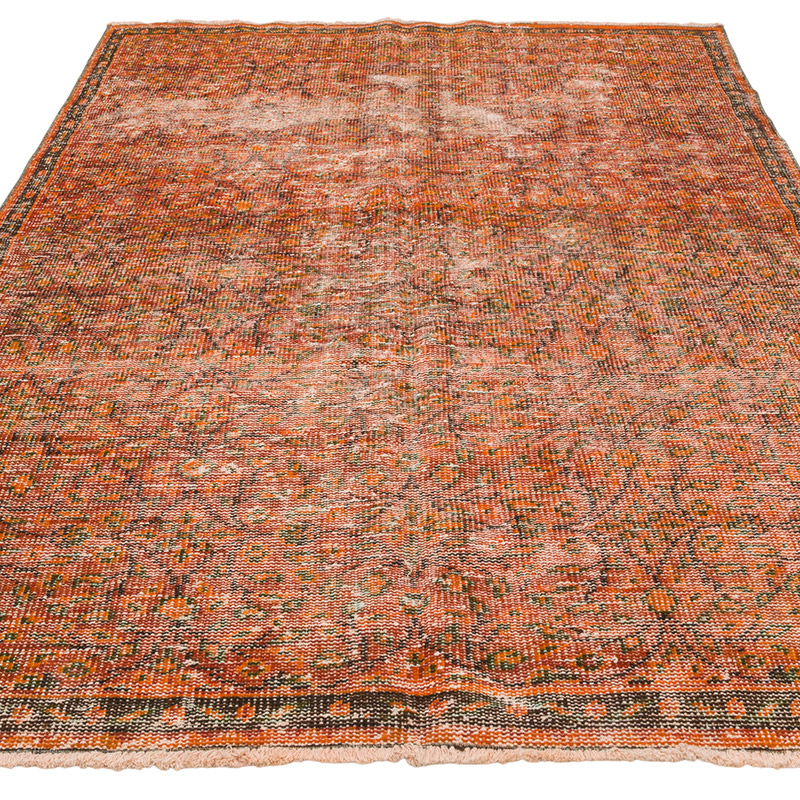 Boyali El Dokuma Vintage Hali - 153 cm x 224 cm - K0086810