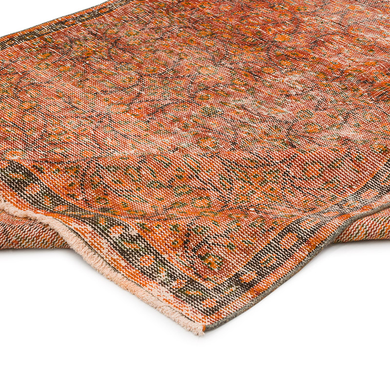 Boyali El Dokuma Vintage Hali - 153 cm x 224 cm - K0086810