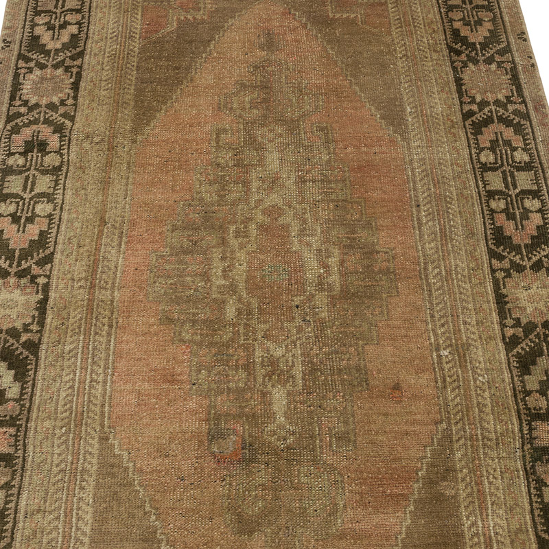 Vintage Turkish Hand-Knotted Rug - 3' 3" x 6' 7" (39" x 79") - K0086812