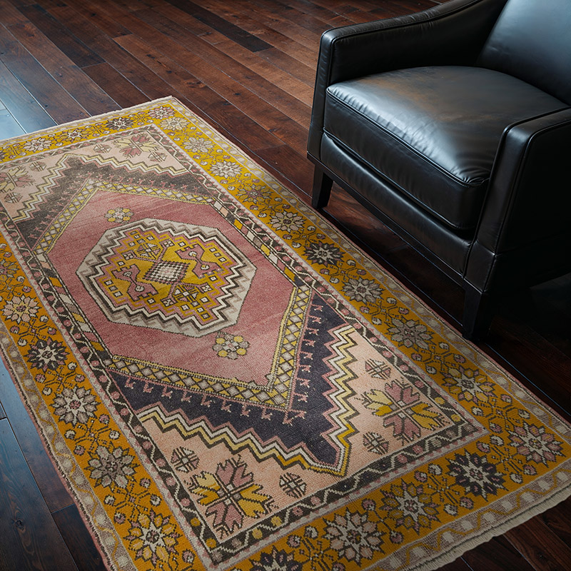 El Dokuma Vintage Hali - 122 cm x 203 cm - K0086813