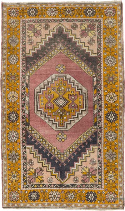 El Dokuma Vintage Hali - 122 cm x 203 cm