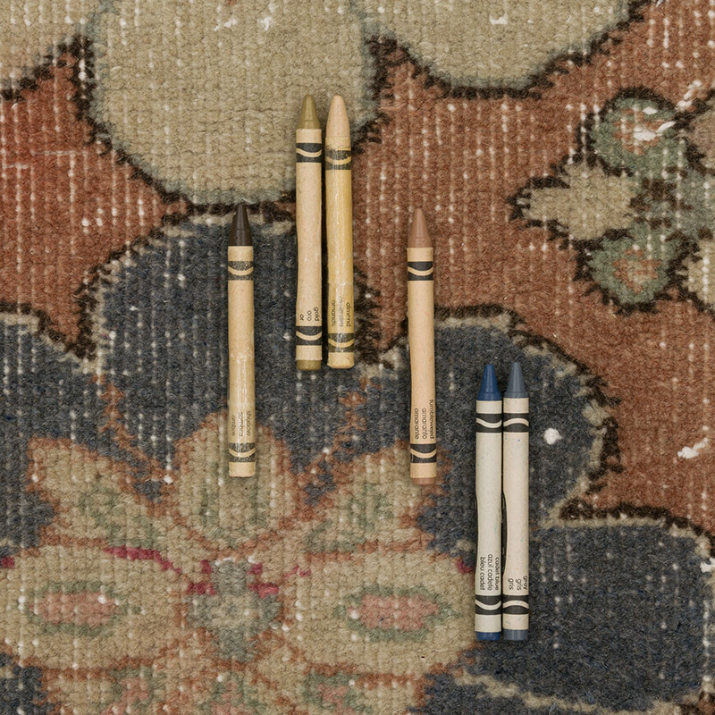 Alfombra Vintage Turca Anudada a Mano - 82 cm x 227 cm - K0086815