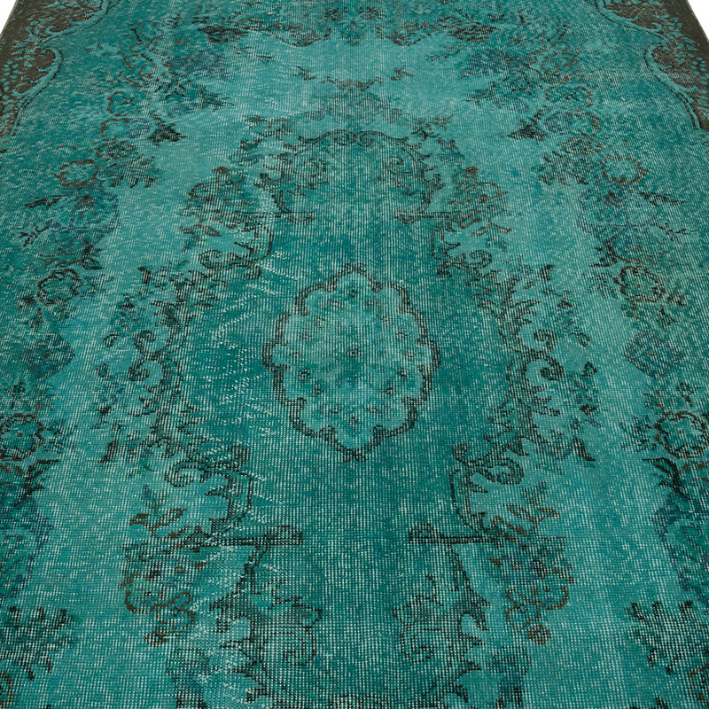 Alfombra Turca Vintage Sobre-teñida - 168 cm x 283 cm - K0086818